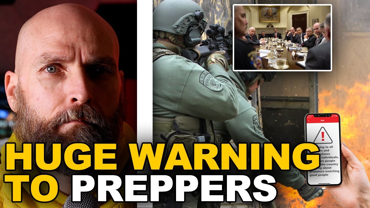 BREAKING – A WARNING TO ALL PREPPERS – YOU ARE BEING WATCHED